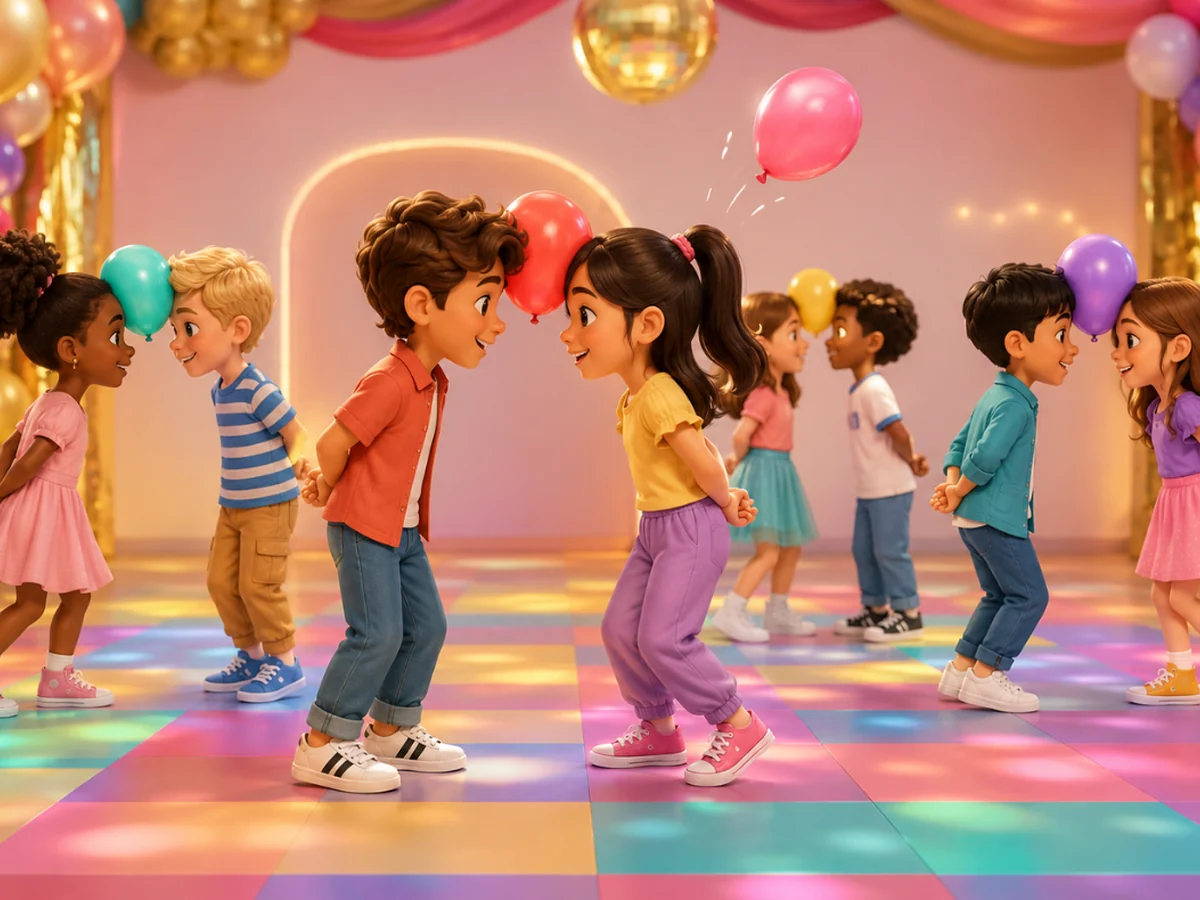 Baile del globo: actividad guiada de Bravia