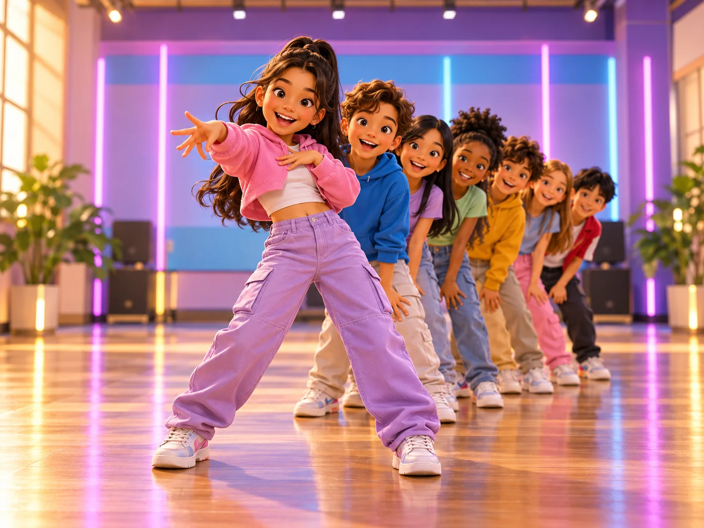 Dance Relay: actividad guiada de Bravia