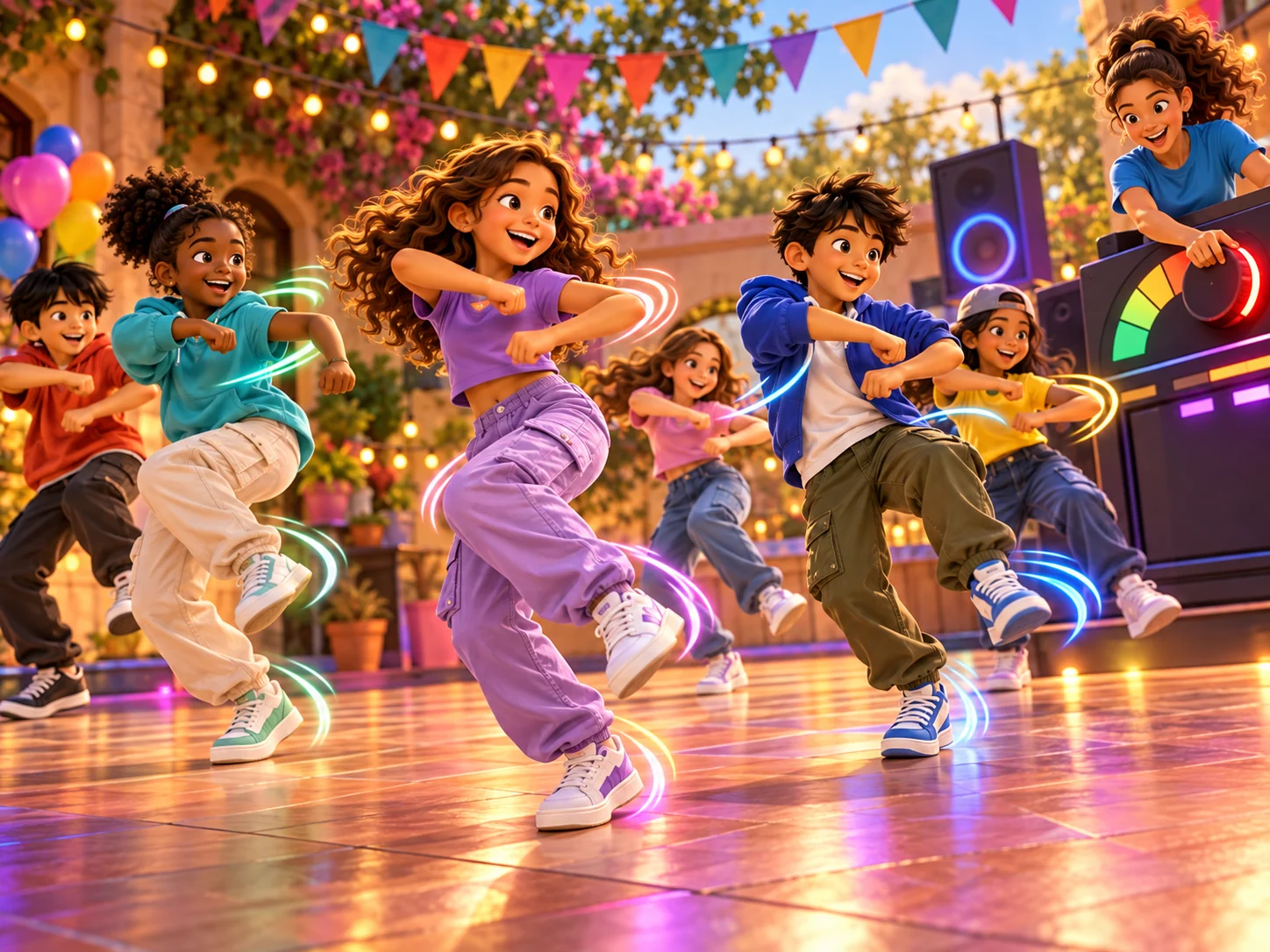 Speed Dance: actividad guiada de Bravia